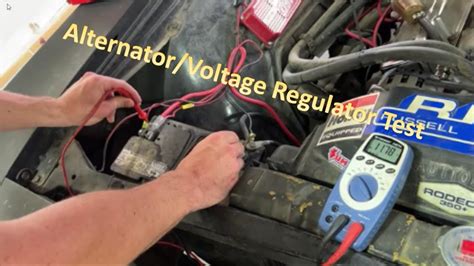 Alternator Failure Voltage Regulator