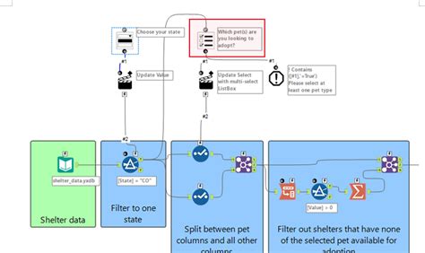 Alteryx Interface Text Box