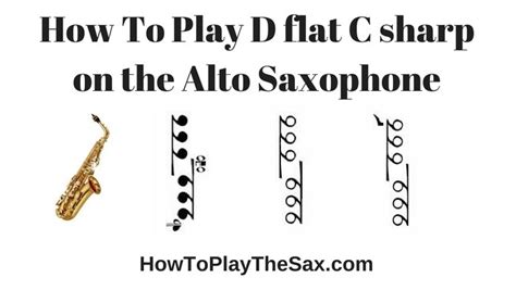 Alto Sax Low C# Sharp Not Working