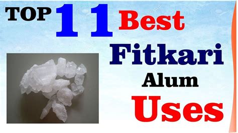Fitkari Ke Fayde, Health Benefits Of Fitkari (Alum), Desi Nuskhe