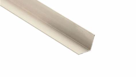 Aluminium Angle Trim Bq Lshaped Unequal (H)20mm (W)40mm (L)1m