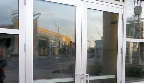 Aluminum Storefront Door Hardware In 1 Set McAvory Commercial
