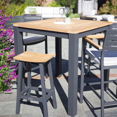 Aluminum Bar Table Set