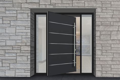 aluminum clad wood entry doors
