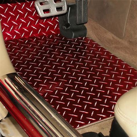 aluminum diamond plate floor mats
