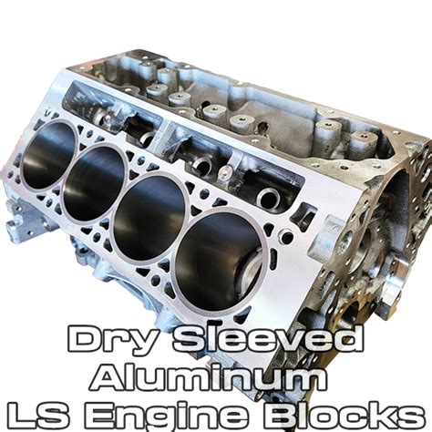 Aluminum engine block sleeved