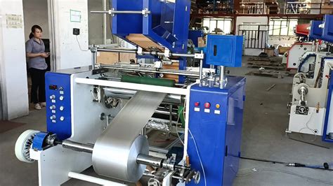 Aluminum Foil Rewinding Machine