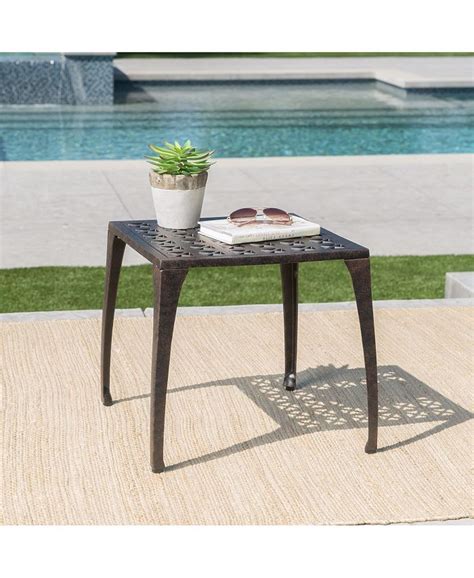 Aluminum Patio Side Table