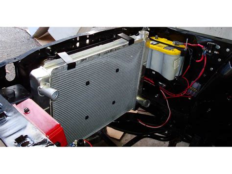 aluminum radiator mounting kit