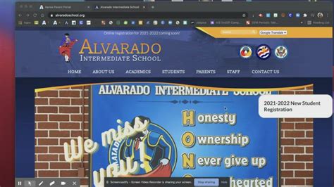 alvarado intermediate school website