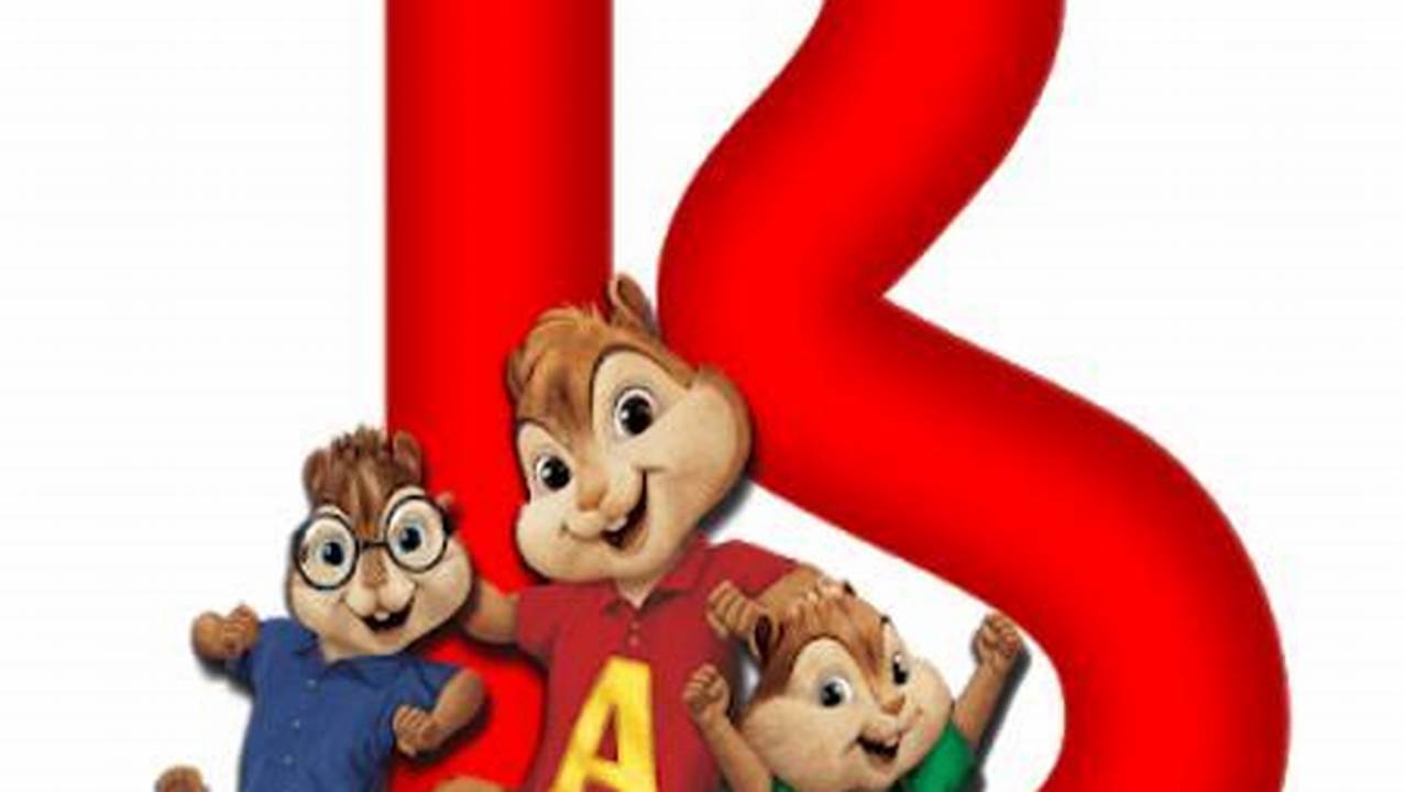 Discover the Magic of the "Alvin and the Chipmunks" Letter A Font: A Design Adventure