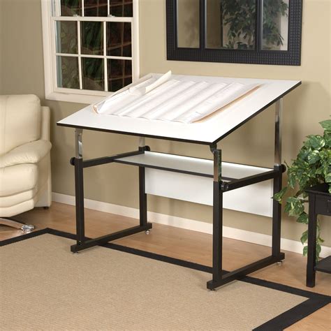 Alvin Titan Solid Oak Drafting Table Drafting & Drawing Tables at