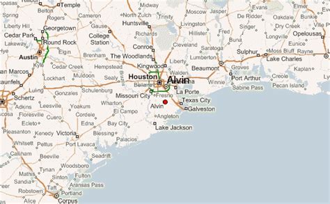Alvin Tx Zip Code Map
