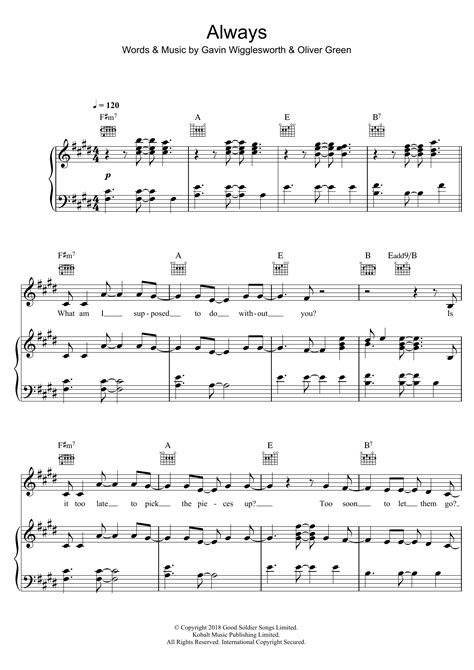 Famous Always Chords Gavin James More