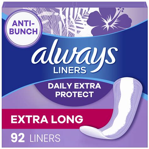 Always Liners Walmart