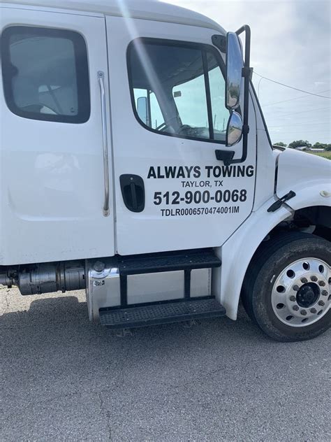 always towing taylor tx