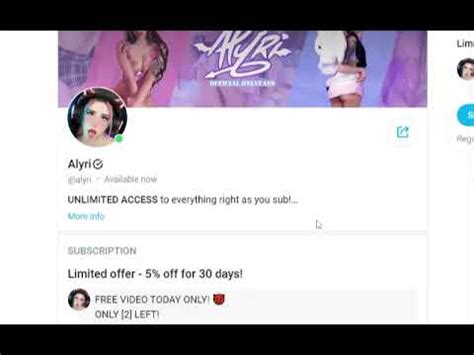 alyri fansly leaked