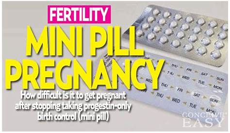 Am I Pregnant On The Mini Pill Quiz Time Between Conception And