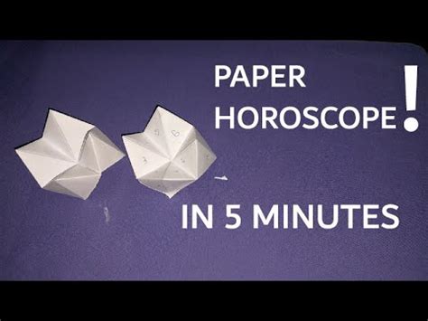 Am Paper Horoscope