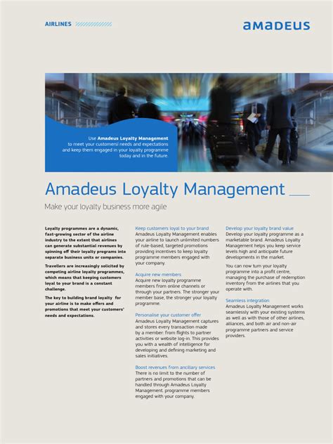 amadeus loyalty management system