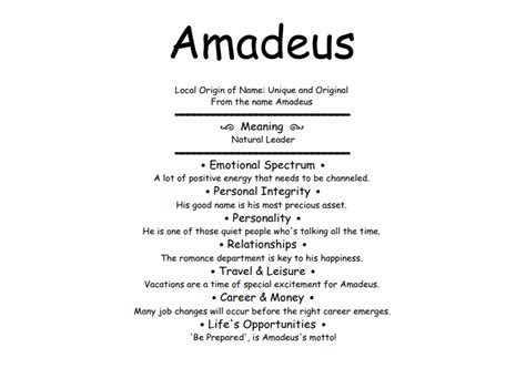 amadeus meaning in english