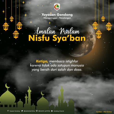 amalan malam nisfu syaaban