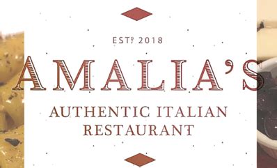 amalia's authentic italian restaurant
