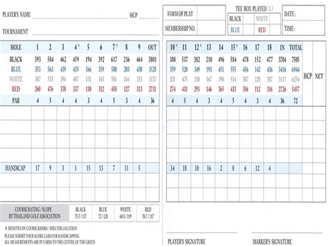 Amata Spring Scorecard