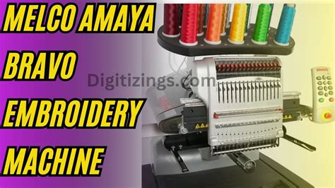 Amaya Embroidery Machine Software
