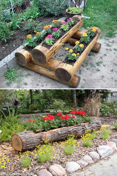 19 Amazing DIY Tree Log Projects for Your Garden Amazing DIY