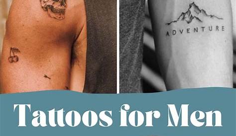30 cool small tattoos for men - Legit.ng