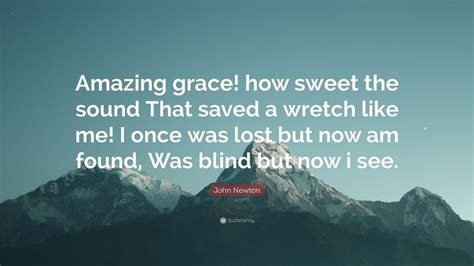 amazing grace how sweet the sound that saved
