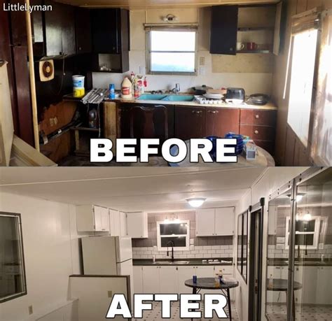 Mobile Home Exterior Makeovers Before And After
