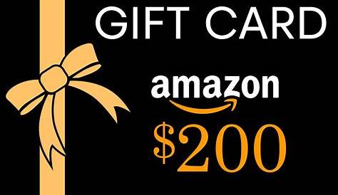 Amazon 200 Gift Card Win Now Win A