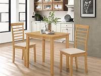 Ledbury Small Solid Wooden Dining/Kitchen Table and 2 Chairs Set in Oak
