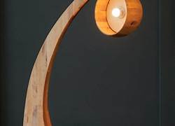 Amazon Stehlampe Holz