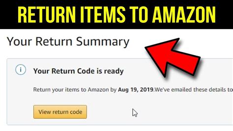 Amazon Address To Return Items