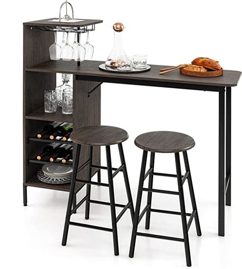 Amazon Bar Table With Stools