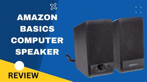 Amazon Basics Speakers Setup