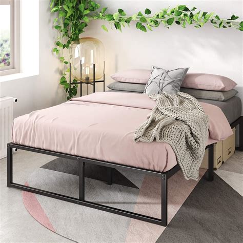 amazon bed frame 14 inch queen size