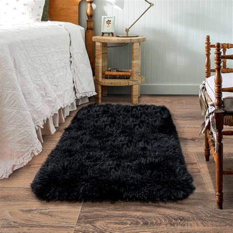 Amazon Black Throw Rugs