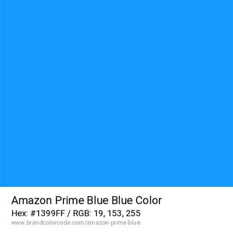 Amazon Blue Color Code
