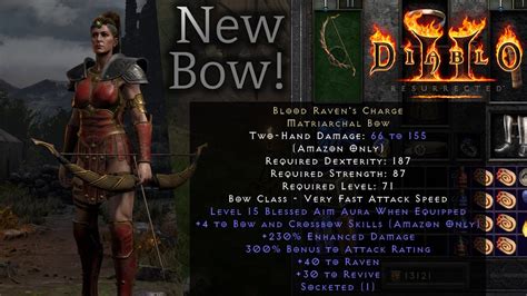Amazon Bow Diablo 2 Resurrected