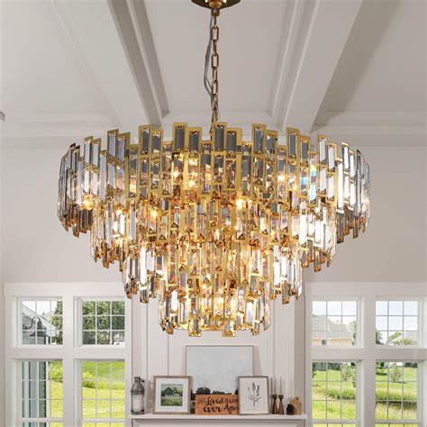 amazon chandeliers crystal