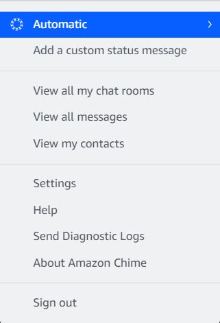 Amazon Chime Chat Logs