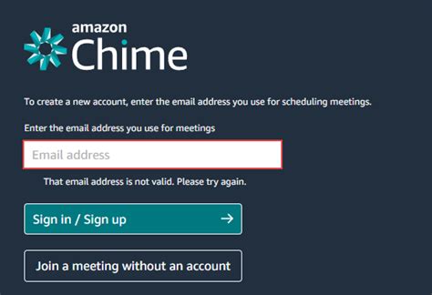 Amazon Chime Instructions