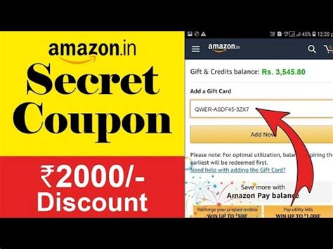 Amazon Coupon Codes For 2021