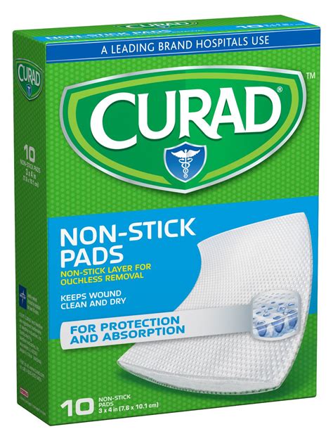 amazon curad non stick pads