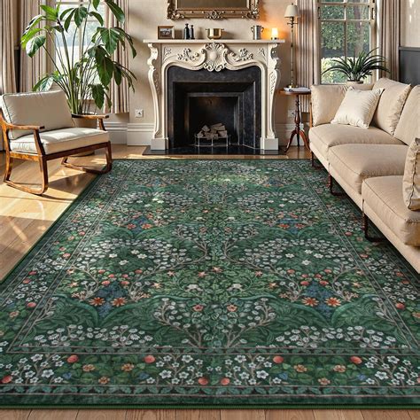 Amazon Dark Green Rugs