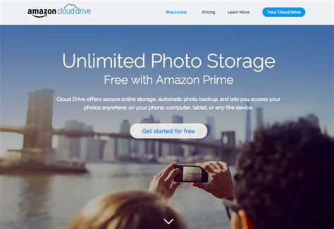 amazon data storage prime